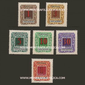 1952 - PORTEADO - Emissão...