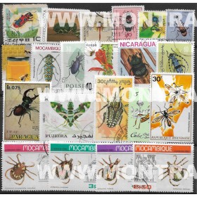 Insectos Pack 50 selos  -...