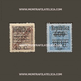 1925 - Selos de D. Carlos I...