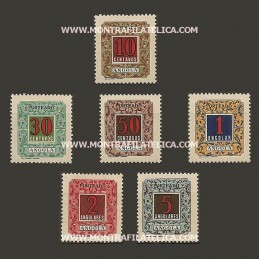1952 - Porteado- Emissão...