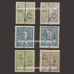 1911-13 - Selos perfurados...